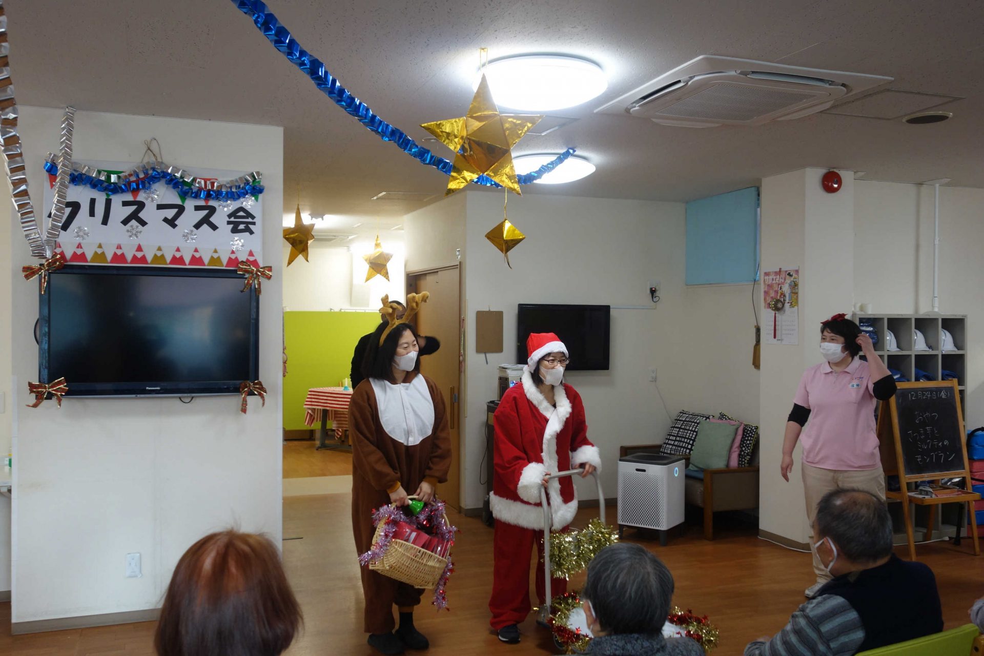 デイサービストーリツ 西一之江　クリスマス会