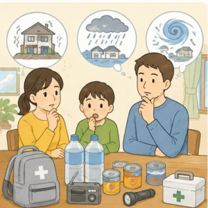 【2026年9月1日 防災の日】「もしもの時」に備えよう！<br>家族で見直したい災害対策と防災準備